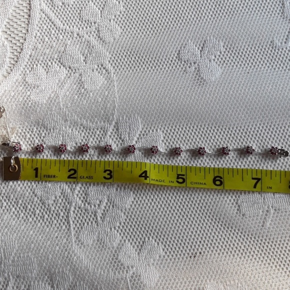 COPY - Lia Sophia Fushia Flower Bracelet NWT - Picture 6 of 6